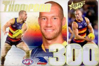 2017 Select Footy Stars - 300 Games #CC67 Scott Thompson Front